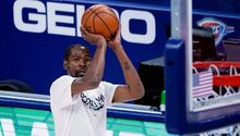 NBA: Kevin Durant fue obligado a dejar juego de los Nets por protocolo de la liga