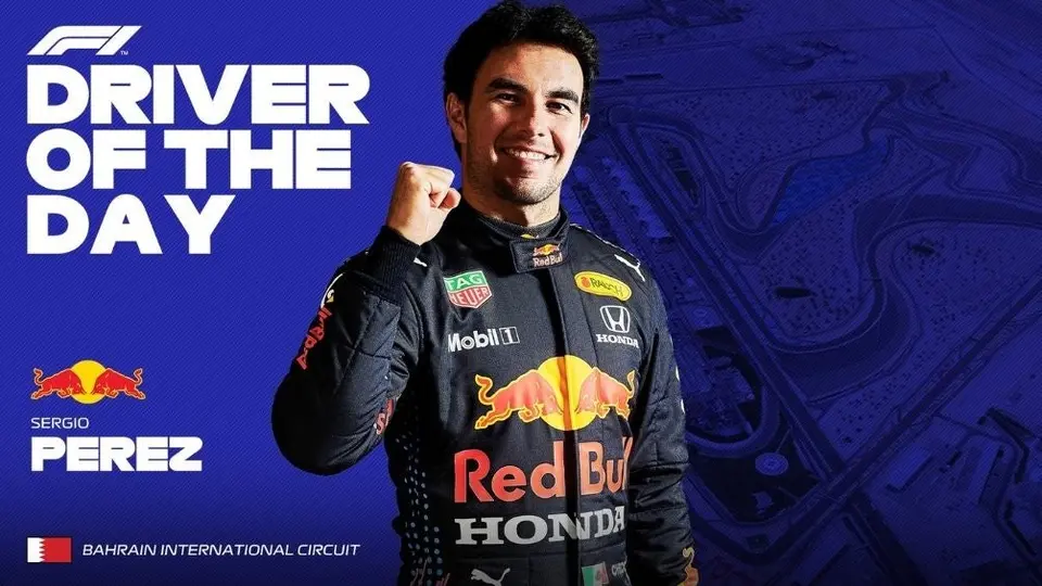 Checo Pérez: Fue elegido Piloto del Día en el Gran Premio de Bahréin