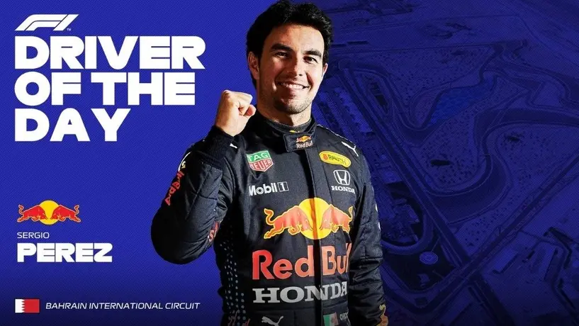 Checo Pérez: Fue elegido Piloto del Día en el Gran Premio de Bahréin