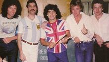 Queen y Maradona: La historia detrás de su encuentro en 1981