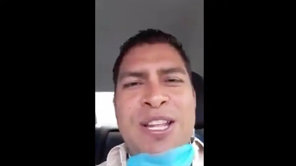 Funcionario de Huejutla, Hidalgo: 'Este pe... del coronavirus es pura ma...'