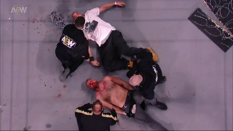 AEW Revolution: Kenny Omega y Jon Moxley protagonizaron brutal 'Death Match'