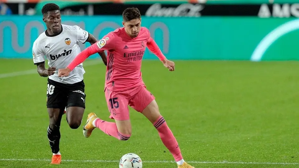 Real Madrid: Federico Valverde, un mes de baja tras lesión ósea