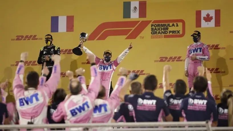 ¿Cómo han sido los 10 podios de Checo Pérez en F1?