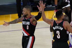 NBA: Damian Lillard y los Trail Blazers consiguieron sorpresiva victoria ante Lakers