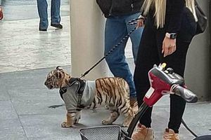 Mujer con tigre en Antara es 'amiga cercana' de Sebastián Cáceres