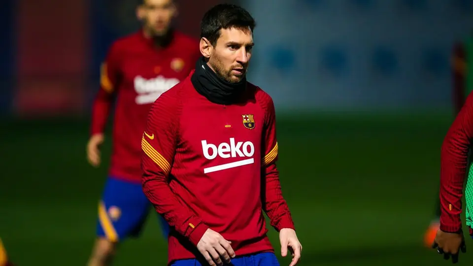 Barcelona: Messi no entrenó a dos días de la Final de la Supercopa de España