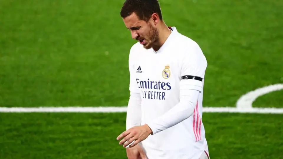 Eden Hazard, baja del Real Madrid por lesión muscular