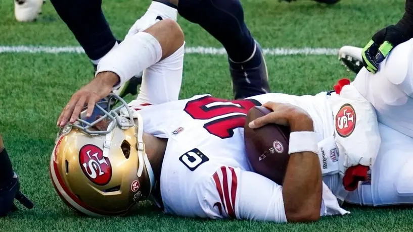 49ers: Garoppolo, Kittle y Coleman, las bajas que dejó la derrota ante Seattle
