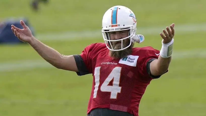 Miami Dolphins anunció que Ryan Fitzpatrick será su mariscal titular