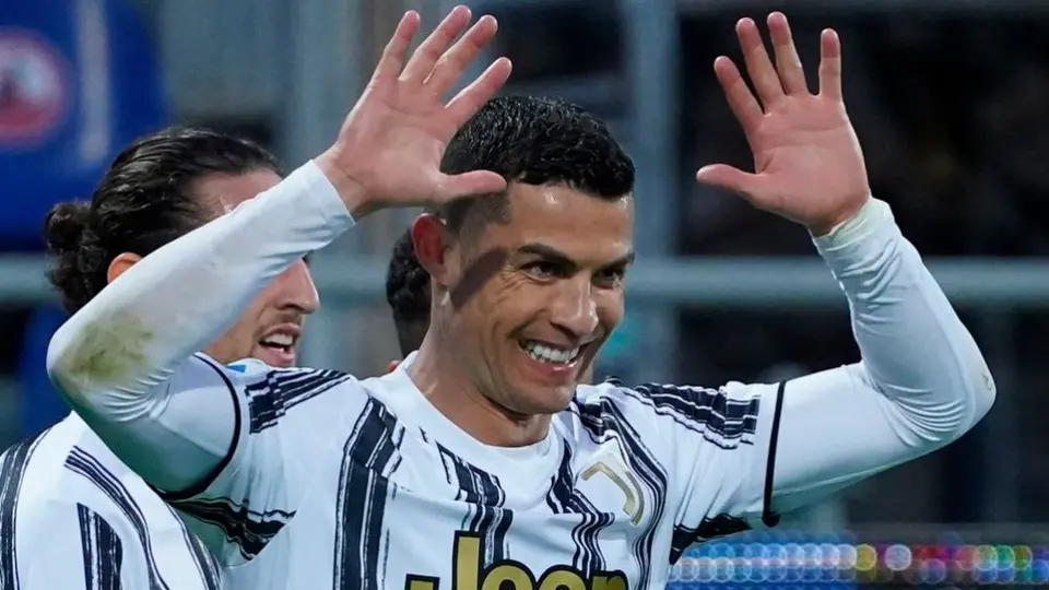 Serie A: Juventus venció al Cagliari con triplete de Cristiano Ronaldo