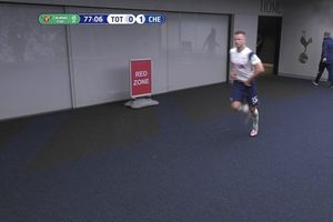 Video: Dier fue corriendo al baño en pleno partido y Mourinho lo persiguió