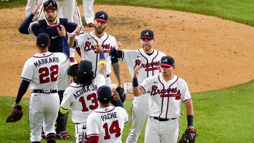MLB: Braves aplastó a Dodgers y está a una victoria de regresar a una Serie Mundial