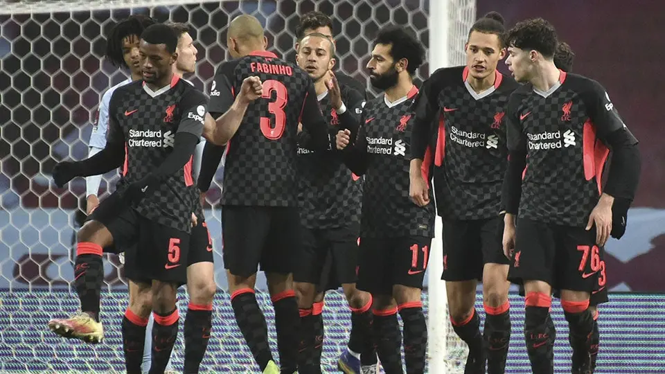 FA Cup: Liverpool goleó a un juvenil Aston Villa y avanzó a  Dieciseisavos de Final