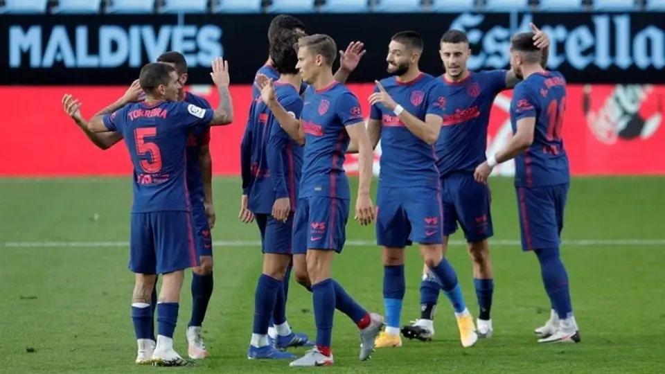 Héctor Herrera: Atlético de Madrid doblegó al Celta de Vigo de Néstor Araujo