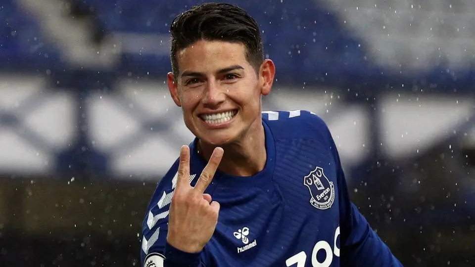James Rodríguez: Recobró su mejor versión de la mano de Ancelotti en el Everton