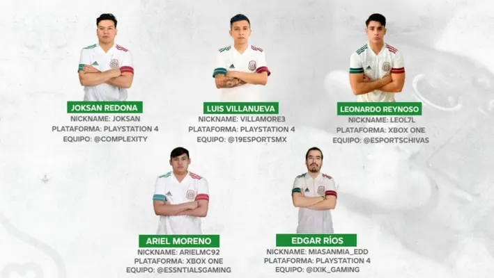 Selección Mexicana eFootball: Lista la convocatoria para jugar la FIFAe Nations