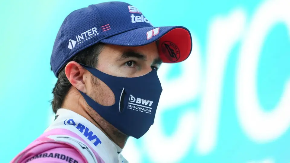 Checo Pérez: Clasificó en tercer lugar para el Gran Premio de Turquía