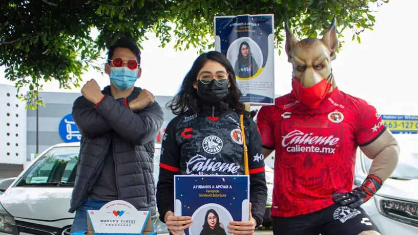 Xolos apoya a una estudiante que busca estudiar en la NASA