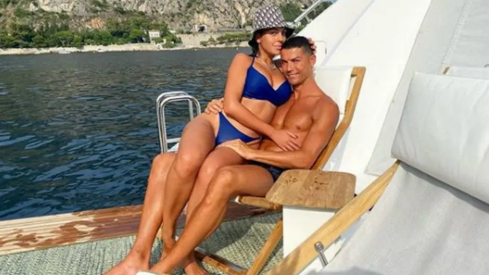 Cristiano Ronaldo presumió nuevo yate con Gerogina Rodríguez