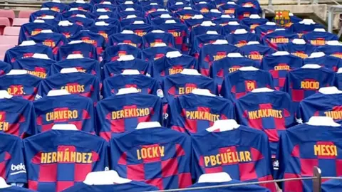 Barcelona: Los Culés jugarán con 'afición' en las gradas vs Atlético de Madrid