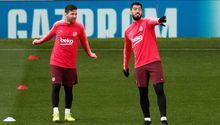 Video: Messi se reencontró con Luis Suárez; viajaron juntos a Argentina