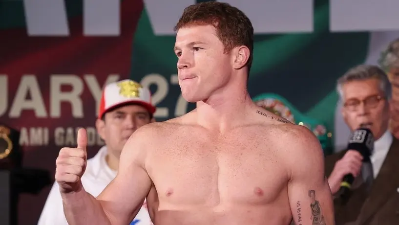 Canelo Álvarez advirtió a Henry Cejudo sobre Ryan García: 'Está muy cabr...'
