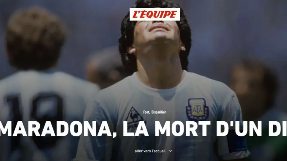 Diego Maradona: Prensa deportiva llora la muerte de un ídolo