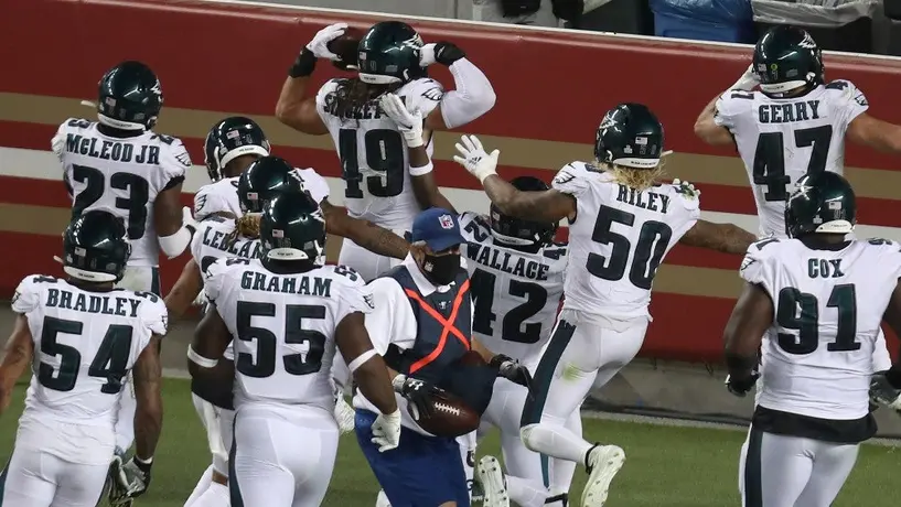 Eagles tomó la cima de la NFC Este tras superar a 49ers en San Francisco