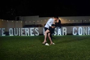 Jesús Gallardo le propuso matrimonio a su novia