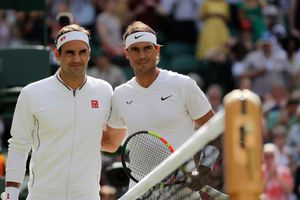 Roger Federer: 'Es un verdadero honor felicitar a Nadal'