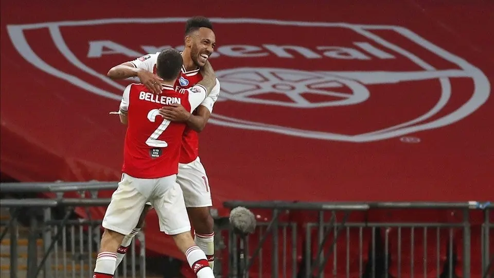 FA Cup: Arsenal venció al City y clasificó a la Final tras doblete de Aubameyang