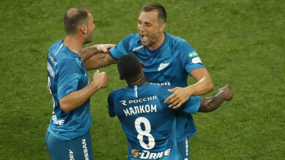 Liga Rusa: Zenit de San Petesburgo, Campeón tras vencer al Krasnodar