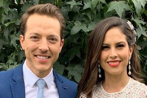 Xavi Sol y Ana Caty Hernández presentaron a su bebé