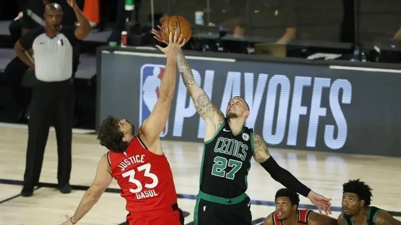 NBA: Boston Celtics a un paso de la Final de conferencia tras vencer a Raptors