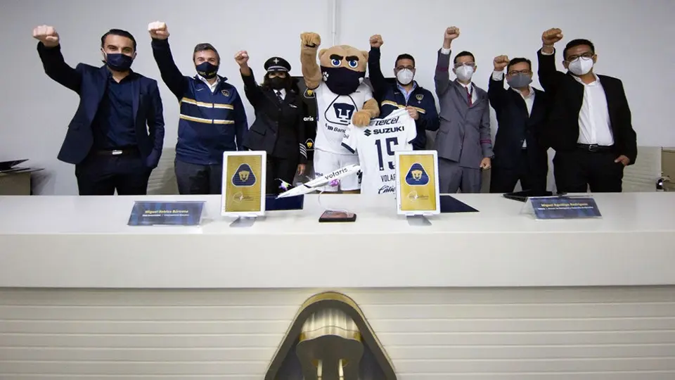 Pumas: Volaris 'aterrizó' como patrocinador de Club Universidad