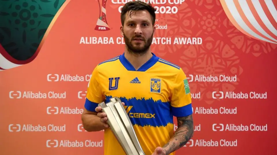 Tigres: Gignac fue nombrado el jugador del partido en su debut en el Mundial de Clubes