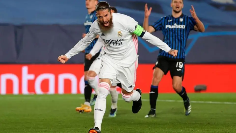 Champions League: Benzema y Ramos guían al Real Madrid rumbo a los Cuartos ante Atalanta