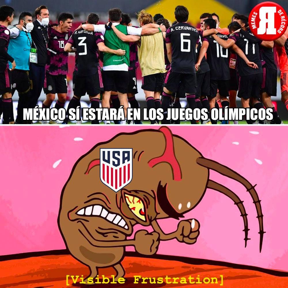 Los mejores memes que dejó la clasificación del Tri a Tokio 2020