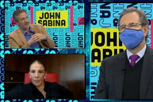 Canal Once:  John Ackerman ignoró a Sabina Berman en programa en vivo