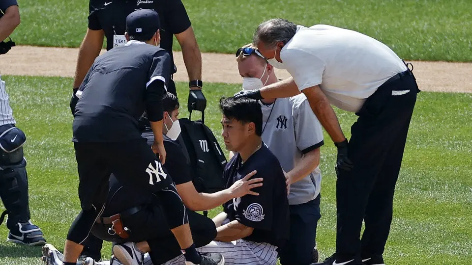 MLB: Masahiro Tanaka, dado de alta del hospital tras pelotazo en la cabeza