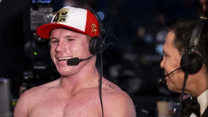 Canelo Álvarez compartió inédita foto de sus inicios como boxeador