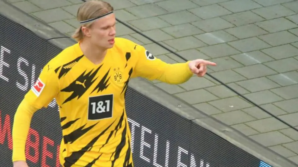 Erling Haaland: Pep Guardiola se rindió en elogios por el ariete noruego