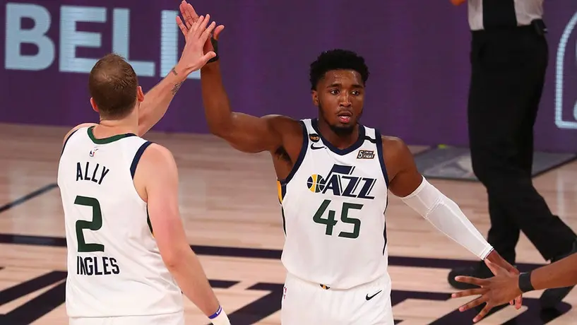 Jazz empató serie ante Nuggets con destacado juego de Mitchell