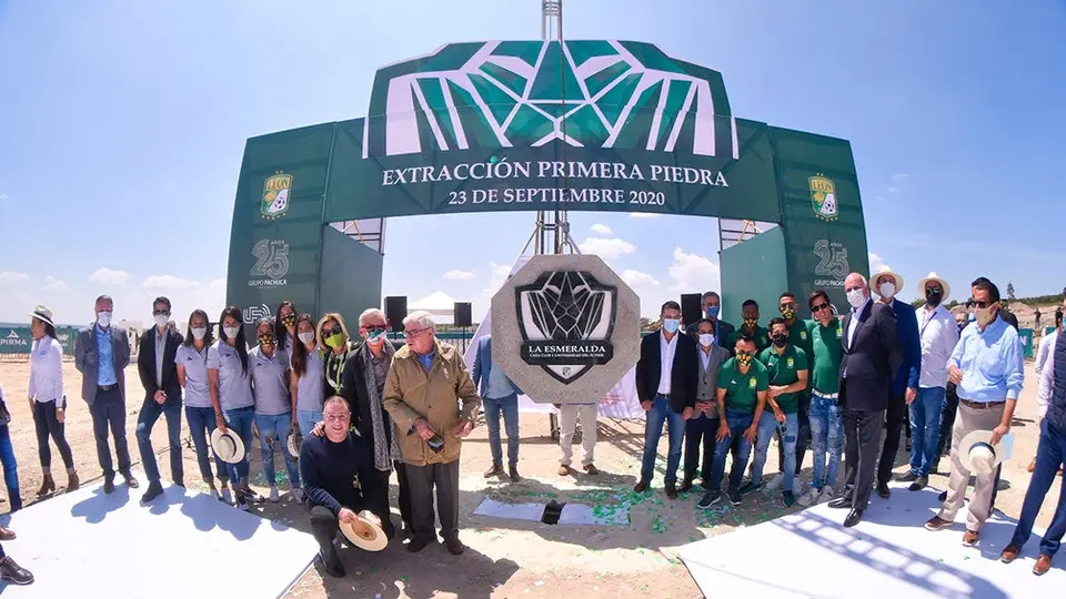 León presentó La Esmeralda, nueva casa club del equipo