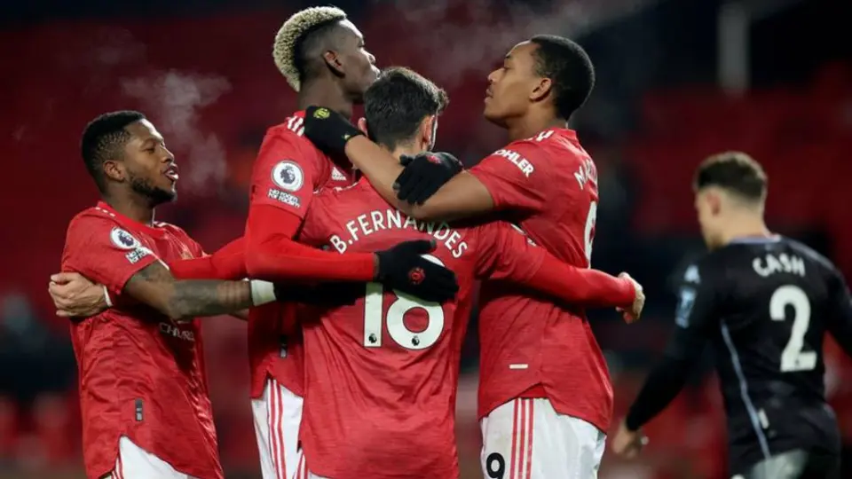 Manchester United: Venció al Aston Villa y escaló al coliderato de la Premier League