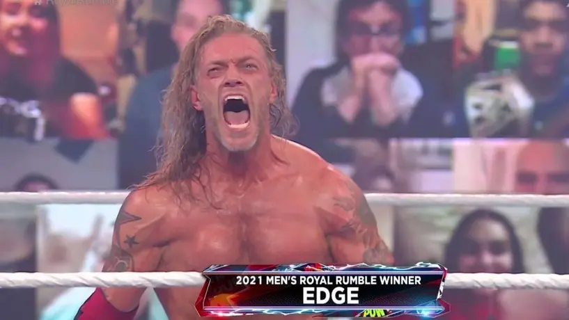 WWE: Edge se proclamó ganador del Royal Rumble