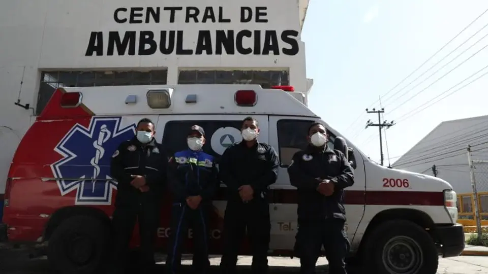Paramédicos de Ecatepec atienden entre nueve y once pacientes graves por Covid-19 al día