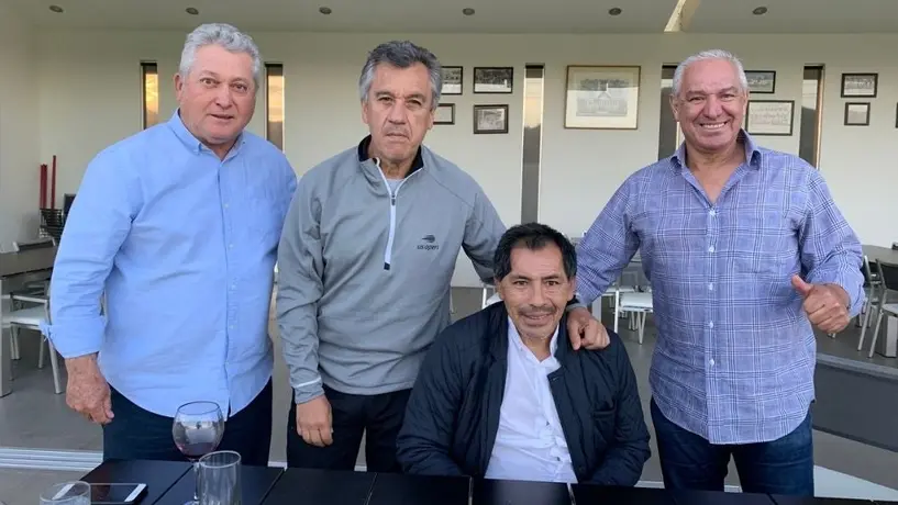 Benjamín Galindo recibió la visita de Víctor Manuel Vucetich