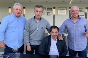 Benjamín Galindo recibió la visita de Víctor Manuel Vucetich